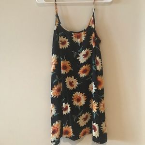 XS Urban Outfitters Kimchi Blue Sunflower Dress
